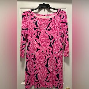 Lilly Pulitzer UPF 50+ Sophie Dress in Coco Safari size XL